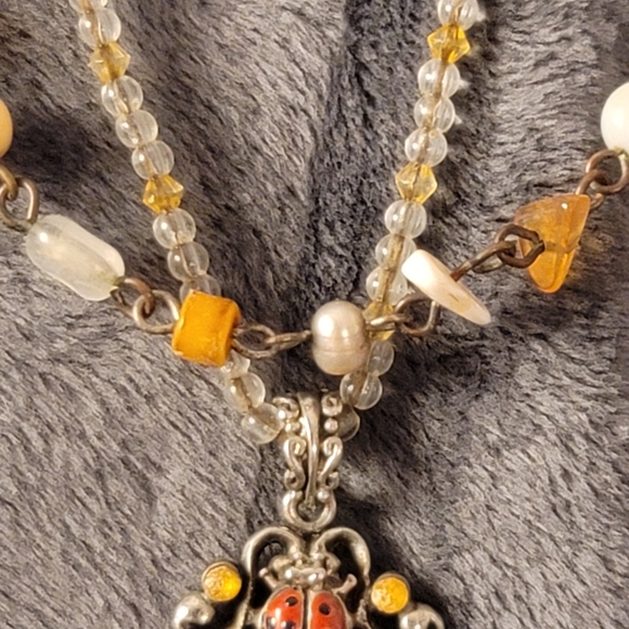 Nexklace with unique pendant - Picture 5 of 6